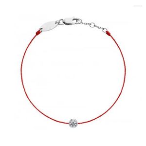 Charm Armbänder B01-001F Rote Fadenlinie Handgemachte Schnur Handgemachte Kette Armreifen Für Frauen Geburtstagsgeschenk SchmuckCharm Kent22