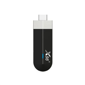 fransa stok X98 S500 4K TV KUTUSU Dongle ÇUBUĞU 4GB/32GB Amlogic s905y4 dört çekirdekli Android 11 Çift WIFI 2.4G/5G BT