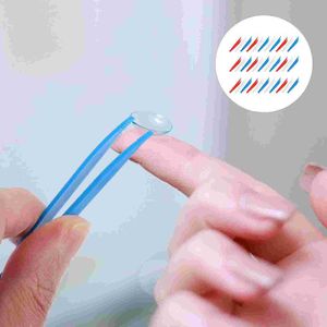 Outdoor Eyewear 100pcs Contact-Lens Tweezers Contact-Lenses Inserter Removers Tools