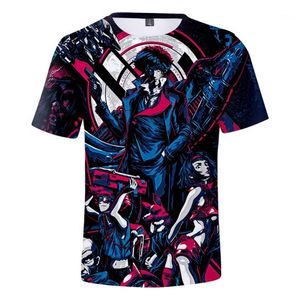 Men's T-Shirts 2022 Cowboy Bebop T-shirt 3D Print Men Streetwear Quick Dry Short T Shirt Harajuku Casual High Street Summer Clothes