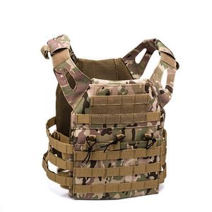 Herrvästar 600D Hunting Tactical Vest Military Molle Plate Magazine Air 220823