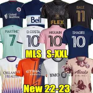 Bale 2022 2023 MLS LAFC Atlanta United Soccer Jerseys Portland New York 22 23 koszule piłkarskie Inter Miami Toronto Vancouver Charlotte Chicago La Galaxy Orlando City