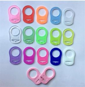 Silikon Placat Pacifier Tablet Party Favor Baby Silica Gel Pacify-Pacifier Accessories Pacifier-kedjan Buckle DE415