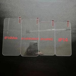 9H 0,33MM skärmskydd för iPhone 11 12 13 14 A52 A72 A13 A53 Klart härdat glas OPPBAG