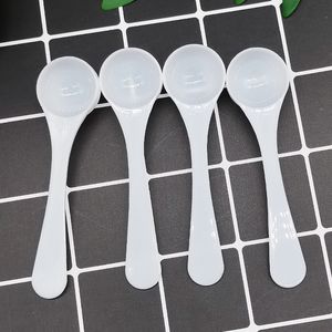Measuring Tool 3000Pcs 2g 4ml Plastic Measuring Spoon Long Handle Food Grade Reusable Spoons Milk Powder Spoon Kitchen Scoop TH9353