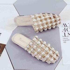 Slippers Slides 2022 Spring and Summer New Pure Pure Fashion Disual Beach Sanda