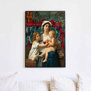 Graffiti Famous Paintings The Oranges Posters And Prints Body Art Canvas Wall Picture For Living Room Home Decor