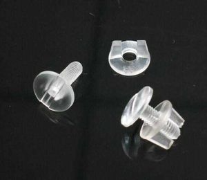 Paper carton PC plastic screw cap nail assemble install packaging fastener fixings