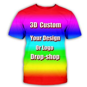 DIY T Shirt for Men Fashion 3D Print Ubrania Zwyciężone harajuku trend streetwear Summer Short Sleeve Tracksuit 220707