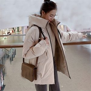 Parkas Mujer Fashion The Down Jacket Female Hooded Jacket Winter Woman Trize 806 201127
