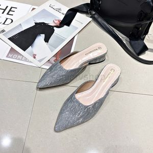 FamtiYaa Women Slippers Slip On Mules Shoes Indoor Woman Sandals Flat Heel Home House Summer Casual Shoes Slides DSGSE342352