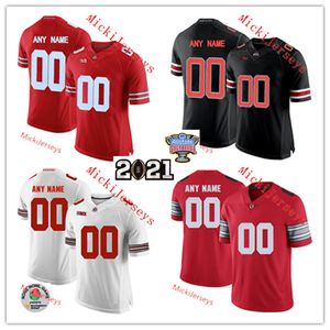 2022 NCAAカスタムオハイオ州のバッキーレスステッチカレッジサッカージャージ21 Parris Campbell Jr. Jerseys 25 Mike Weber Jr. 7 Ted Ginn 8 KendallシェフィールドJaxon Smith-Njigba