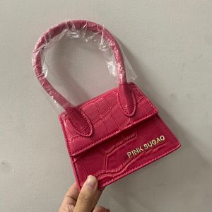 Pink Sugao Kvinnor Tote axelväskor Handväskor Lyxig Högkvalitativ mini Fashion Pu Leather Purse Shoppingväska 7Color Välj 0519-45