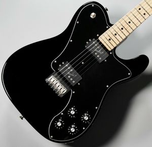 Tele Shawbucker profissional/guitarra elétrica preta