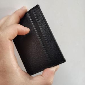 Projektanci projektanci Men Portfel Cards Classic damski posiadacze karty kredytowej Cowhide Ultra Slim Portfel Man Krótkie torebki z Box290F