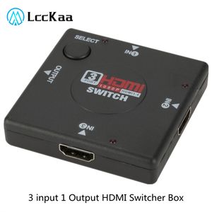 Wholesale hdmi port hd for sale - Group buy LccKaa HD input Output Mini Port HDMI Switch Female to Female Switcher Splitter Box Selector for HDTV P VIdeo Switcher
