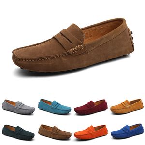 men casual shoes Espadrilles triple black navy brown wine red taupe green Sky Blue Burgundy mens sneakers outdoor jogging walking hotsale size 40-45 eight