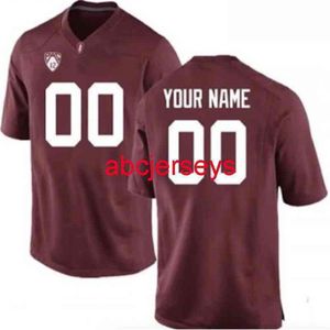 Mit Custom Stitched Stanford Cardinal CUSTOM Jersey Add any name number 3 Styles Men Women Youth Football Jersey XS-6XL