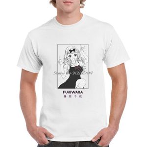 Herren T-Shirts Ästhetisches Chika Fujiwara Anime T-Shirt Damen Kaguya-sama Love Is War Top Kaguya Shinomiya Weiches übergroßes T-Shirt aus Baumwolle