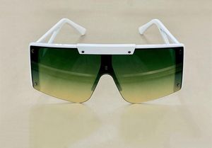 design Shield Wrap Letnie okulary przeciwsłoneczne Mężczyzna Kobieta 5188 Unisex Modne okulary Czarny Szary Sonnenbrille gafa de sol Ponadgabarytowe okulary przeciwsłoneczne Ochrona UV400 Okulary