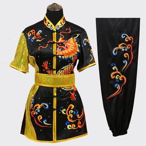 Çin Dövüş Sanatları Kostüm toptan satış-Etnik Giyim Wushu Tekdüzen Kostüm Giysileri Dövüş Sanatları Çin Savaşçı Egzersizi FF2024THNETNICTNICTNIC