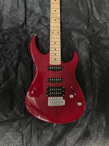 Tastiera in acero per chitarra elettrica rossa a sei corde possiamo personalizzare varie chitarre