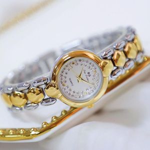 Orologi da polso Bs Bee Sister orologio con diamanti per le donne 2022 quadrante piccolo abito in oro femminile eleganti orologi da polso da donna Montre Femmeorologi da polso