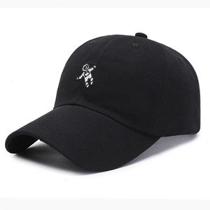 Kvinnors baseball mössa för män hip hop caps sommar mode vår trucker hatt golf cowboy monterad pappa strandfiske svart