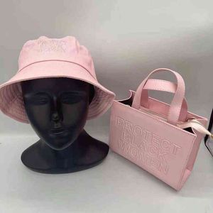 Designer Ladies Crossbody Tote Bag com bolsa de couro para caçamba e chapéu protege uma bolsa de ombro de mulheres negras para mulheres G220531