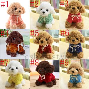 Simulation Hund Plüschtier Puppe Stoffpuppe lockiger Teddy Husky Golden Retriever Kinderpuppen Geburtstagsgeschenk