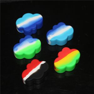 Cloud Bho boxes Silicon Containers For Butane Oil concentrate wax hash Oil 4 In 1 22ml Non Sticky Silicone Jar Container