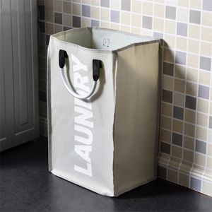 Oxford tyg tvättkorg bärbar vikbar förvaringsväska enkel diverse sortering väska hushållskläder förvaringsprodukter 220531