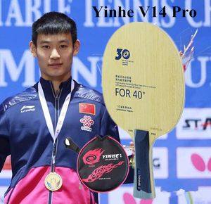 Yinhe 30th Anniversary Professional Version V14 V-14 Pro Table Tennis Blade för nytt material 40+ 220402