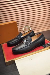 A1 Luxury Men Casual Shoes Elegant Office Business Wedding Dress Shoes Black Brown Double Monk Strap Slip On Loafers Shoe For Mens Storlek 6.5-11