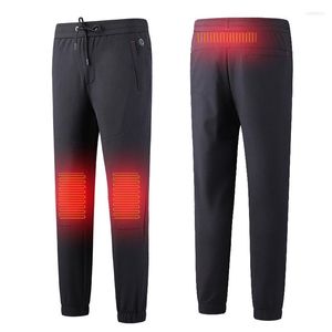 Pantaloni da caccia invernali ricarica USB pantaloni riscaldati per esterni riscaldati elettrici donna uomo slim escursionismo campeggio isolato febbre al ginocchio abbigliamento caccia