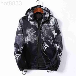 Erkek ceketler tasarımcı moda ceket parka ceket erkekler Sonbahar ve Winte Windbreaker Tasarımcı Ceketler Parkas Erkek Hoodies Fermuar Harfleri Baskı Grvy