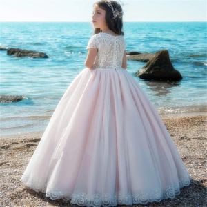 Girl's Dresses Flower Girls Kids Pageant Party Dance Wedding Birthday Ball Gown Princess Girl For