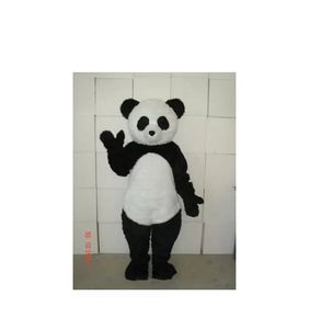 Pictures reais de alta qualidade Deluxe Pandal Mascote Traje Mascote Cartoon Personagem Personagem Traje Adulto Tamanho