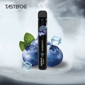 Tastefog 800puffs vape pod使い捨て電子タバコ蒸気ペンエルフルクスバー550mahバッテリー