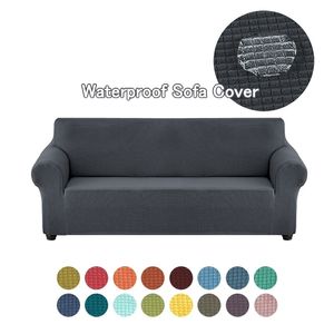 Wodoodporne okładki sofy jacquard do salonu kanapa okładka narożna l slipcover l.