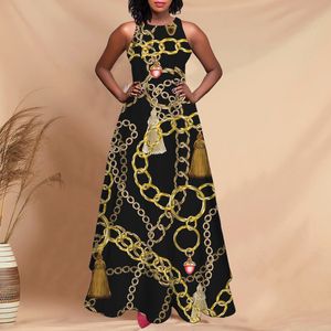 NoisyDesigns Summer Momen's Backless Dress Ldies Black Golden Floral Prints Evening Runway Party Luxury White Fairy ROPA 220627