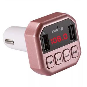 New Type Car FM Transmitter Radio Tuner Combination Enabled Mp3 Player with Blueteeth Radio B8