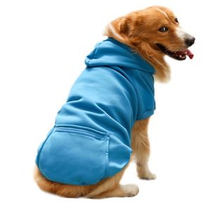 Popular cão vestuário para cão suéter de cachorro filhote de cachorro Cat pet cordão hoodie traje francês bulldog chihuahua dourado retriever cães grandes médias médias pequenas