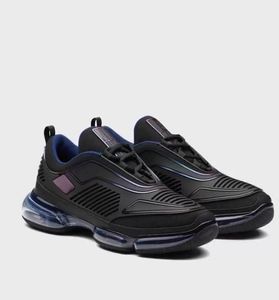 Brands de super qualidade CloudBust Air t￪nis sapatos tricotados tecidos T￩cnico Trainer transparente de borracha Men Sports Mesh respir￡vel Casual Walking Fashion Trainer