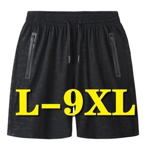 Oversized Men's Shorts Summer Style Sweatpants Casual Men Overweight Sportswear Sports Pants Jogger Breathable Trousers 220318