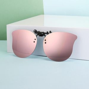 Clipes Metálicos venda por atacado-Óculos de sol Coloque de olho de gato sobre óculos de prescrição para mulheres com lentes polarizadas CLIPS METALGLIP SOBRE ProtectionsUnSesses de UV