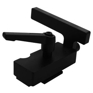 Set di utensili manuali professionali BEAU-Limitatore di posizionamento per la lavorazione del legno 45 T Slot Mitra Track Stopper Guida per falegname Slider Locator LimiterP