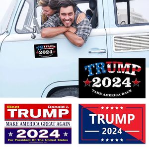 2024 benutzerdefinierte Trump Aufkleber Vinyl Donald Stoßstange Aufkleber Präsidentschaftswahl Aufkleber für Telefon Fall Stoßstange Dekor