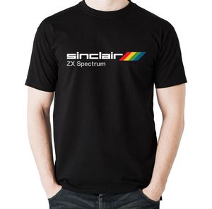 TEE -skjortor Personlighet inspirerad av ZX Spectrum Gray Men Tshirt Full T -skjortor för män 220704