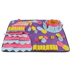 Pet Dog Sniffing Mat Encontre Treinamento de Alimentos Treinadores Cat Toys para aliviar o Patzle do Puzzle Y200330